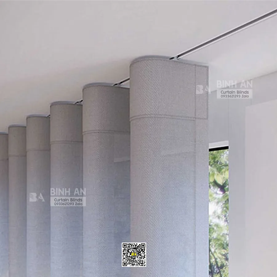 Thanh Ray Kéo Tay KS Forest Bi Định Vị Âm Trần Cao Cấp